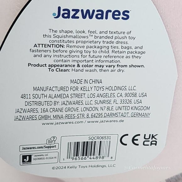 🖤 OOLA 🍉 Watermelon Scented Cow SELECT SERIES Original Squishmallow Kellytoy - Picture 9 of 9